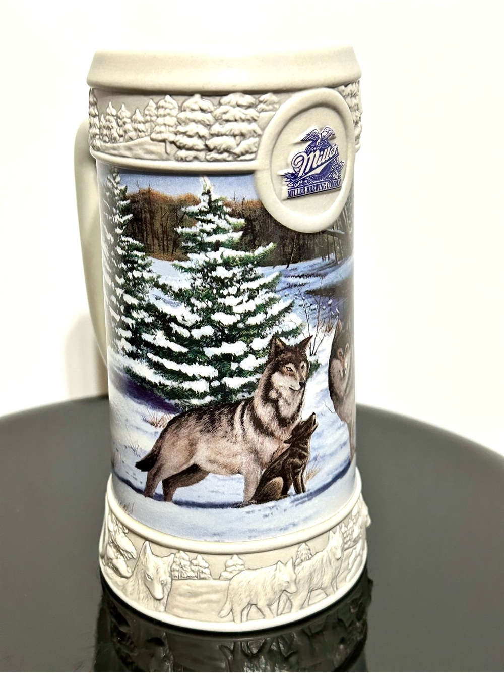 Miller Brewing Co. 1999 December Dusk Ceramic Beer Stein